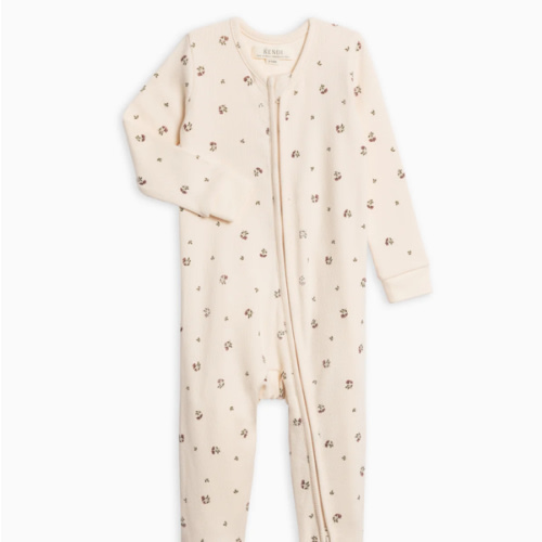 Kit Ribbed Zipper Sleeper