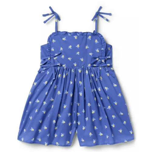 Lemon Bow Romper