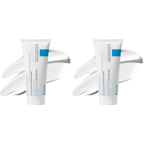 La Roche-Posay Cicaplast Balm B5 Skin Barrier Repair Cream with Centella Asiatica, Shea Butter & Panthenol | Multi-Purpose Healing Ointment for Dry, Irritated Skin | Face, Body & Hand Balm, Baby Safe