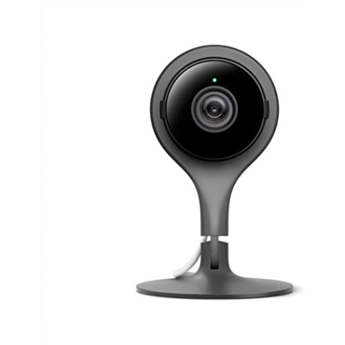 Google Nest Cam Indoor - 1st Generation - Wired Indoor Camera - Control with Your Phone and Get Mobile Alerts - Surveillance Camera with 24/7 Live Video and Night Vision
