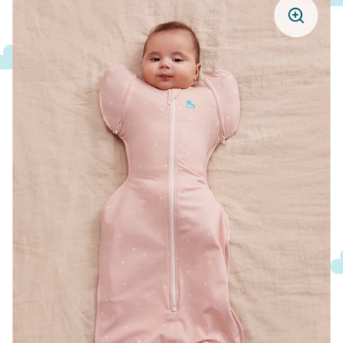 Swaddle Up™ Transition Bag 1.0 TOG Cotton Powder Pink Twinkle