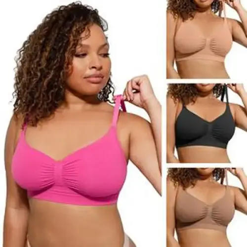 FeelinGirl Women's Wireless Bra Comfort Bralettes No Underwire | Holiday Sales TikTok Shop
