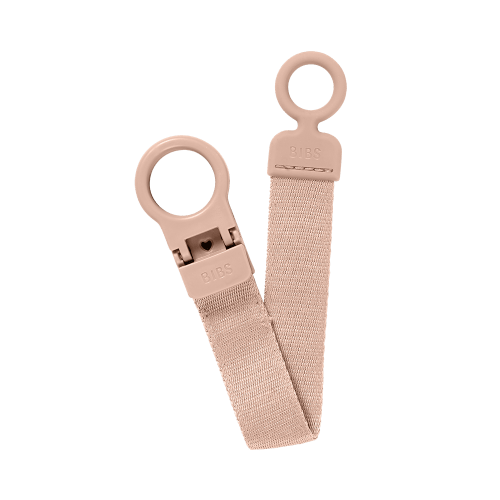 Pacifier Clip Loop - Blush – Bibsworld store US