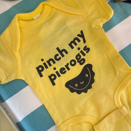 Pinch My Pierogis Onesie – love, Pittsburgh
