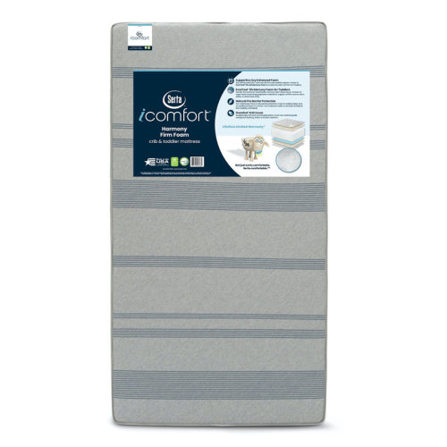 Serta 2-Stage Waterproof Standard Crib Mattress & Reviews | Wayfair