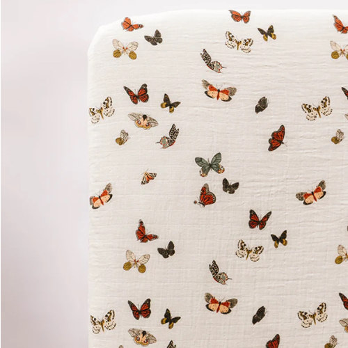 Butterfly Migration Crib Sheet – Clementine Kids