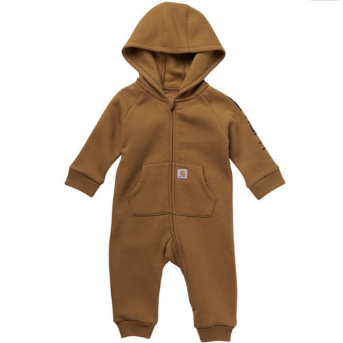 Boys' Long Sleeve Zip-Front Hooded Fleece Coverall (Baby) | Carhartt