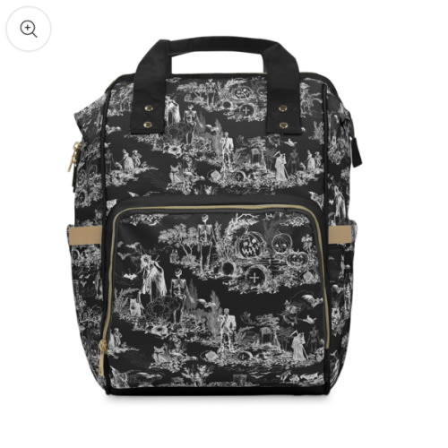 Halloween Toile Multifunctional Diaper Backpack – Witching Hour Baby