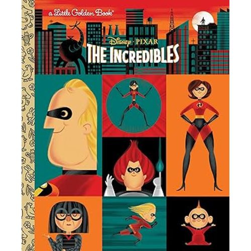 The Incredibles (Disney/Pixar The Incredibles) (Little Golden Book)