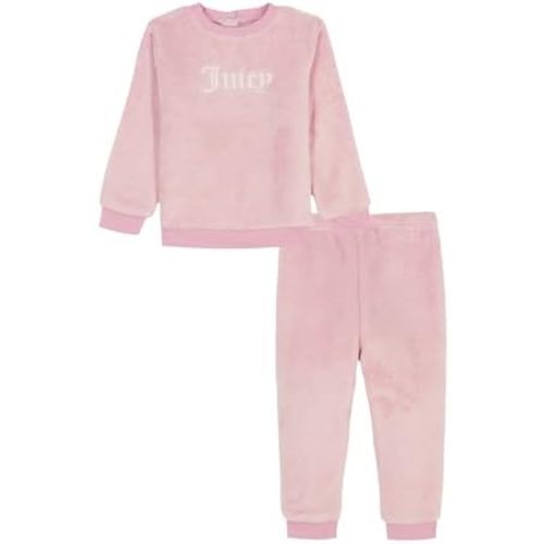 Juicy Couture Baby Girls' 2 Pc Sherpa Pant Set