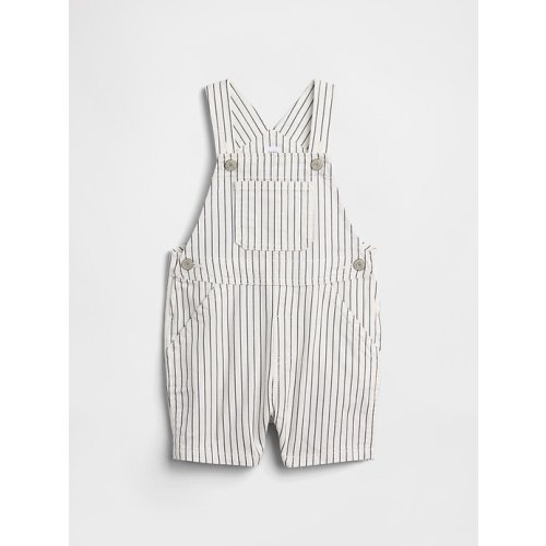 Baby Seersucker Stripe Shortalls