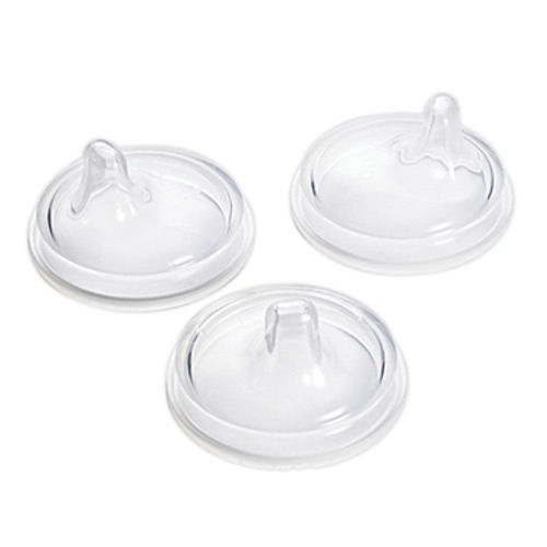 Boon NURSH™ 3-Pack Transitional Sippy Cup Lids in Clear