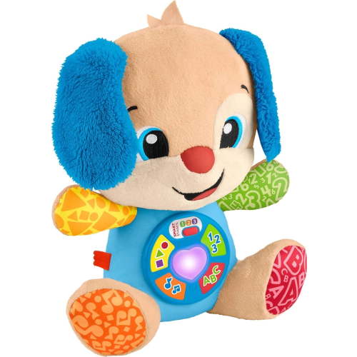 Baby Toy Laugh & Learn Smart Stages Puppy Musical Plush with Lights & Learning Songs for Infants Ages 6+ Months