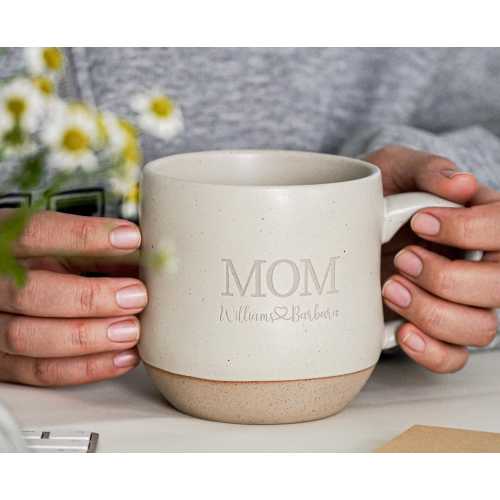 Personalized Mother's Day Gifts, Large Engraved Coffee Mug, Large Custom Name Mug, Mug For Mom, Gift For Mom, Mom Mug, Coffee Mug For Mom PD