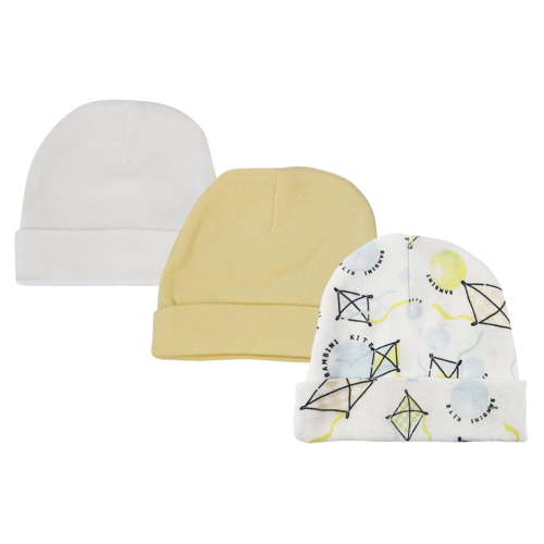 Baby Boy, Baby Girl, Unisex Infant Caps (Pack of 3)