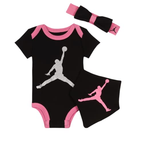 Nike Baby's Bodysuit, Hat and Booties 3 Piece Set