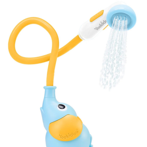 Elephant Baby Bath Shower Head | Yookidoo Newborn Toys in Tub Or Sink