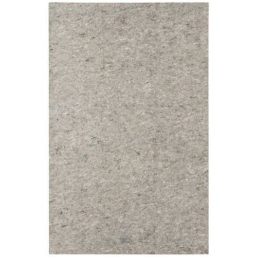 Mohawk 5'x7' All Purpose Rug Pad Gray: Stain-Resistant, Recycled Synthetic Fibers, Rectangle, Carpet Pad
