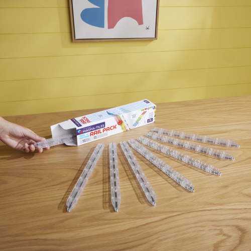 MAGNA-TILES Rail Racers 8-Piece Rail Expansion Pack