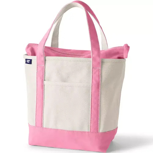 Lands End Canvas Tote Bag