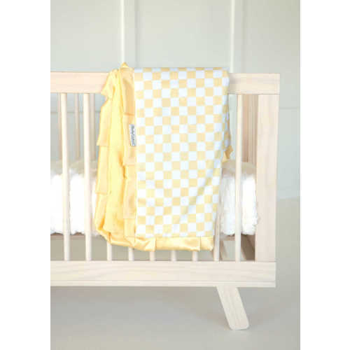 Checkered Banana Blanket