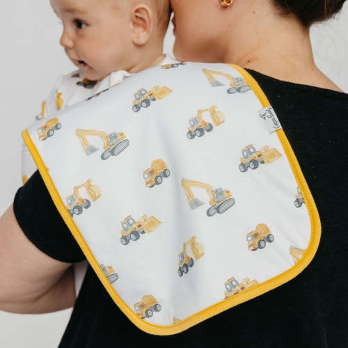 3 Pack Premium Burp Cloths - Dozer