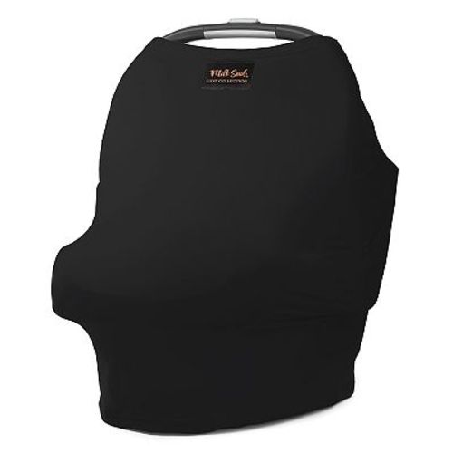 Milk Snob Luxe Onyx 5-in-1 Nursing & Car Seat Cover