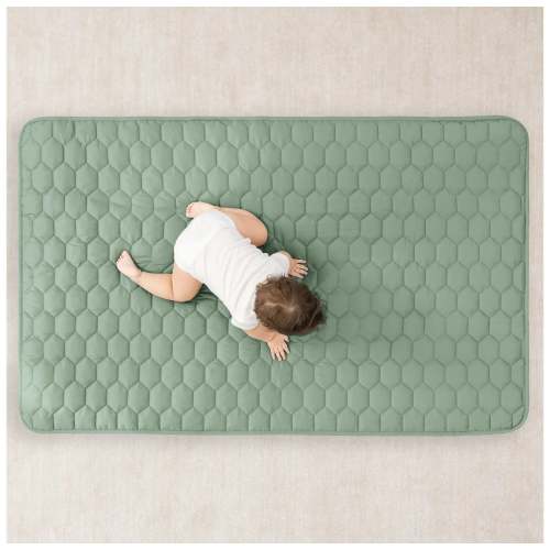 Comfy Cubs 36" x 60" Play Mat with Non-Slip Bottom - Sage