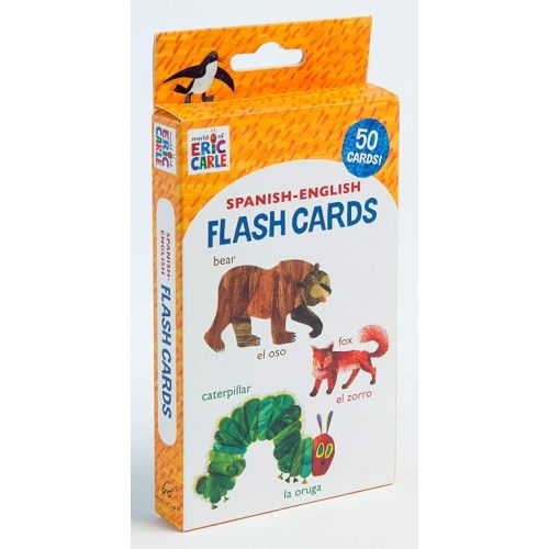 Chronicle Books, Flash Cards Eric Carle Spanish English