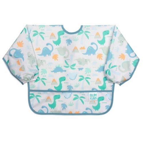 Bumkins Sleeved Bib - Dinosaurs
