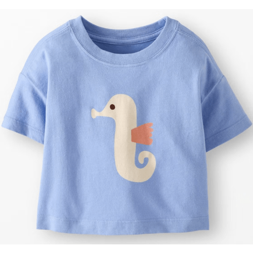 Seahorse T-Shirt, 0-3 Months