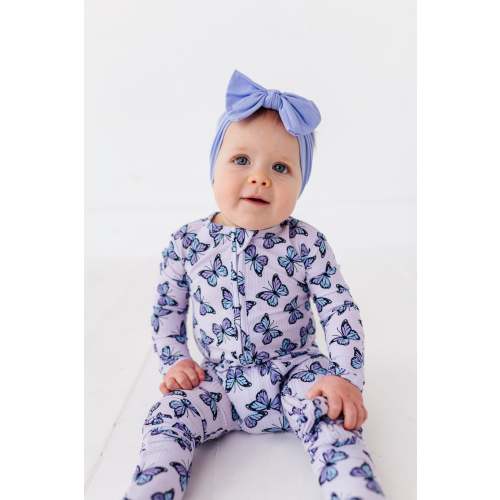 Purple Butterfly Convertible Onesie