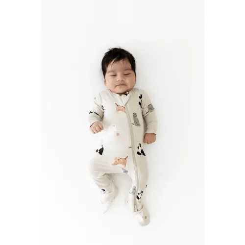 Kyte Baby Zippered Footie Size 0-3M