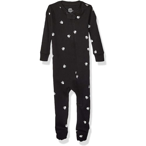 Amazon Essentials Unisex Toddlers and Babies' Snug-Fit Cotton Footed Sleeper Pajamas, Multipacks