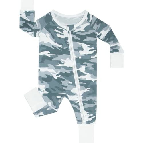 Amazon.com: Baby Boys' Pajamas Sleep N Play, Viscose from Bamboo Baby Pajamas, 2-Way Zipper PJs, 0-3 Months: Clothing, Shoes & Jewelry