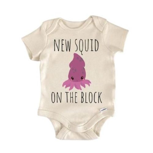 Squid Octopus Ocean - Baby Boy Girl Clothes Infant Onesie® Funny Cute Newborn GS1