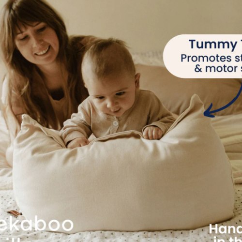 Peekaboo Pillow™ Official Site - Organic Infant Lap Pillow