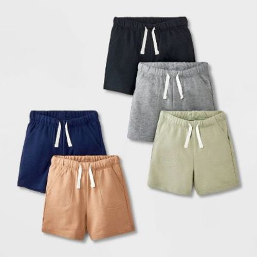 Toddler Boys' 5pk Knit Shorts | Cat & Jack, 2T