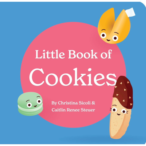 Little Book of Cookies Board Book for Babies and Toddlers Rhymes about Baking in the Kitchen with Kids Baby Book 0-12 Months Childrens books ages 0-3 (Little Books: Culinary Collection (3 books))