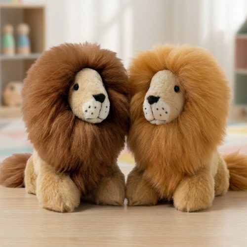 Alpaca Stuffed Animal - Lion - Medium 12" | Shupaca