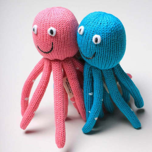 Octopus Rattle (Turquoise)