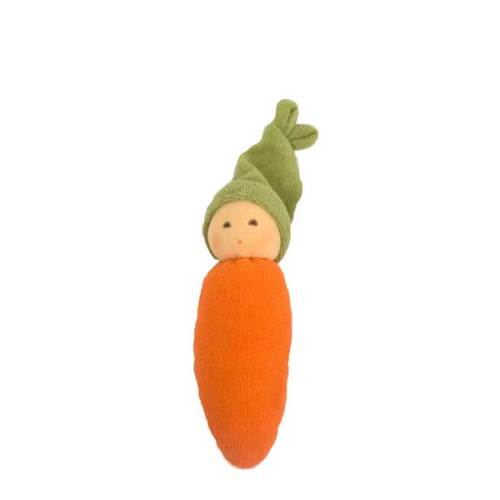 Carrot Rattle Doll