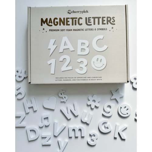 Soft Foam Magnetic Letters & Symbols 150pc Set – Cherrypick