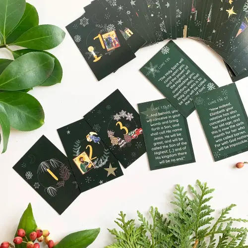 40 Day Advent Countdown Cards — Draw Near Designs