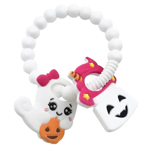 Ghost Teether and Cute Ghouls Ring Teether Halloween Activities for Toddlers, Preschoolers & Older Kids