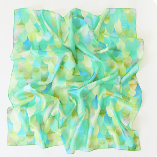 Green Dinosaur Scales Playsilk – Sarah's Silks