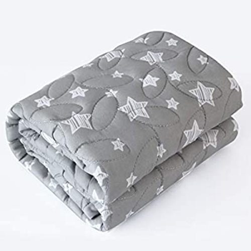 Travel Crib Sheet Quilted Fits Guava Lotus, Baby Bjorn, Dream on Me Travel Crib Light Playard, Mattress Pad for Guava Lotus Crib, Unisex, Boys or Girls