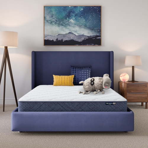 Serta 8" Full Mattress, Five Star Mattress Medium, Innerspring Adult Sertapedic, Hybrid, Mattress in a Box, Full Size Mattress
