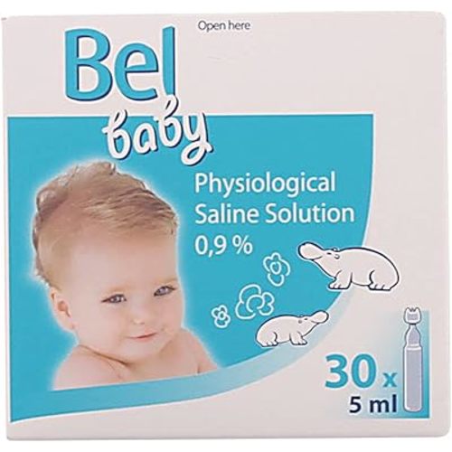 Bel Baby Physiological Saline Solution Ampoules 5 ml - Pack of 30