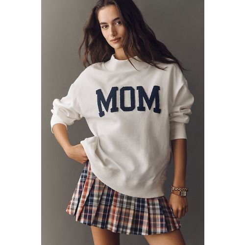 By Anthropologie Mom Mock-Neck Pullover